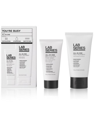 Lab Series All-In-One Men's Skincare Set-Exfoliate/Hydrate/Matify