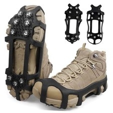 Ice Cleats for Shoes and Boots Men Women Non-Slip Small 3.5-5 men/5-7 women 