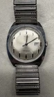 Vintage Timex Marlin Manual Wind Wrist Watch 1970, Calendar, Runs Well 2097 2570