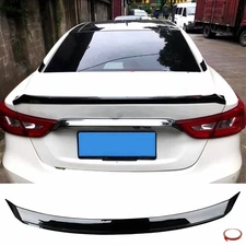 Gloss Black JDM VIP Style Rear Trunk Spoiler Wing Fit 2016-2023 Nissan Maxima