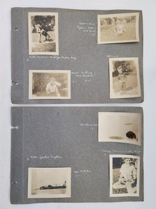 1920s antique SNAPSHOT PHOTOS bar harbor me USS SHENANDOAH dirigible STEAMSHIPS