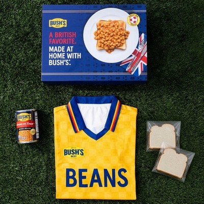 Bush s Beans On Toast Kit w/ Limited Edition FIFA Soccer Jersey 2026 Promo - New
