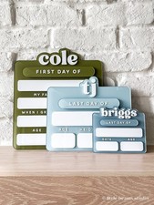 First Day of School Sign  Personalized School Sign  Back to School Photo Prop