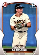 2023 Bowman Draft #BD-136 Quinn McDaniel