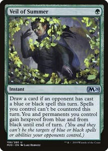 Veil of Summer - Core Set 2020 (M20) Uncommon Instant