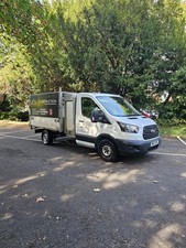2017 (17) FORD TRANSIT 350 DROPSIDE &mdash; REMOVABLE CAGE, LOCKABLE TOOL STORE & TAIL