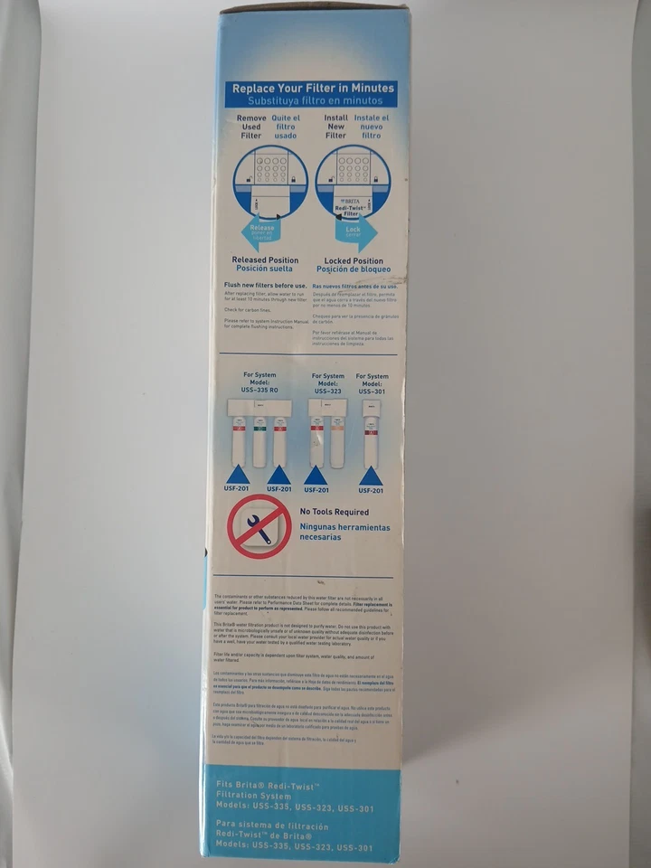 Brita USF-201 Under Sink Redi-Twist Replacement Filter Sealed Code B - Image 2 of 4