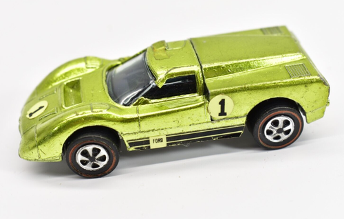Hot Wheels Redline Rare Diecast Error Ford J-CAR Antifreeze Green 1967 US - Picture 2 of 8