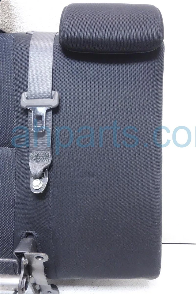 Asiento trasero derecho del pasajero Scion TC 2009 parte superior del asiento - tela negra Foto 4 de 4