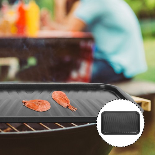 Non-stick Coated Baking Tray Cooking Pan Grill Topper for Outdoor - Picture 5 of 12