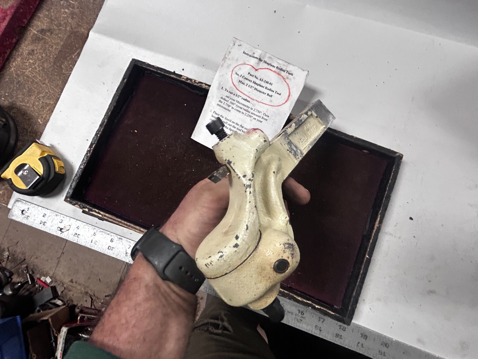 MACHINIST  OfCe TOOL MILL LATHE MILL Shaplane Radius Cutting Tool for Lathe