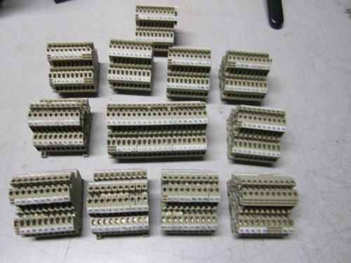 130 Pezzi Morsettiera Conta Clip, Modello RKD 2.5, 2.5mm 500V 24A, IEC 847-7-1 - Foto 1 di 2