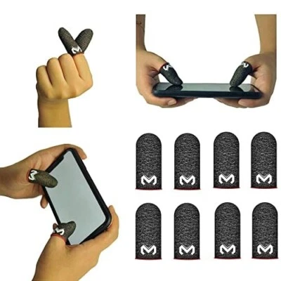 BRANDED 8er Pack Pubg Finger, Witbicg Finger Sleeve Gaming Handschuhe,Handy Gaming