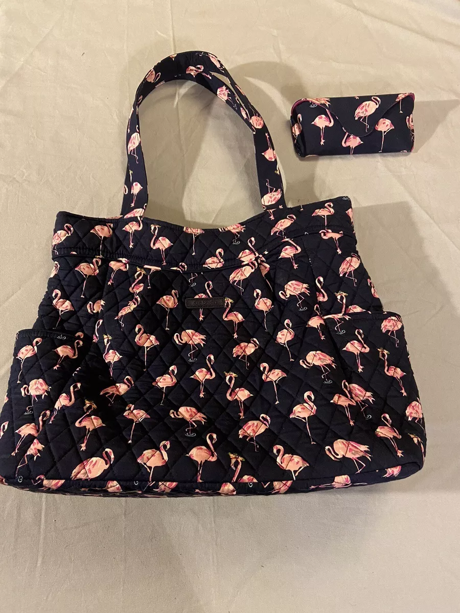 Vera bradley flamingo tote hot sale
