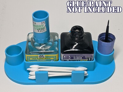 Mr Cement and Mr. Weathering Color holder/stand to prevent spills