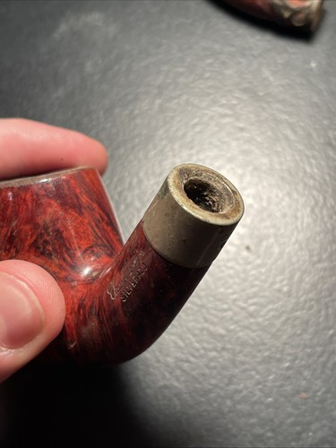 Vintage Bakelite & Sterling Tobacco Pipe Lot K&P, Claude Romain, French Briar. - Picture 20 of 24