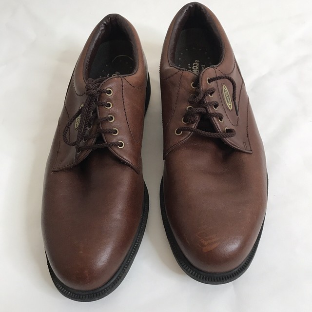 Footjoy Comfort Brown Leather Golf Shoes Mens Size 12M Soft Spikes 57745 eBay