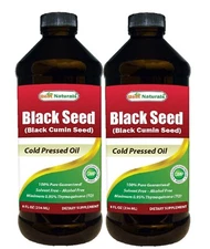 2 Pack Best Naturals Black Seed Oil 8 OZ