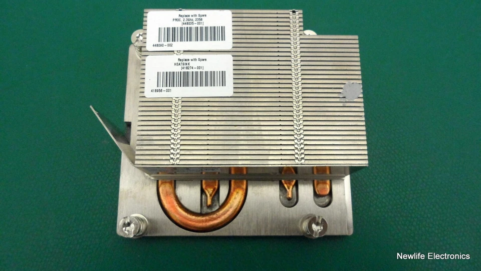 HP 445106-B21 AMD Opteron 2356 2.3GHz CPU (448035-001) w/ Heatsink - Image 3 of 4