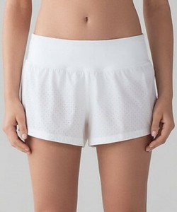 lululemon shorts white