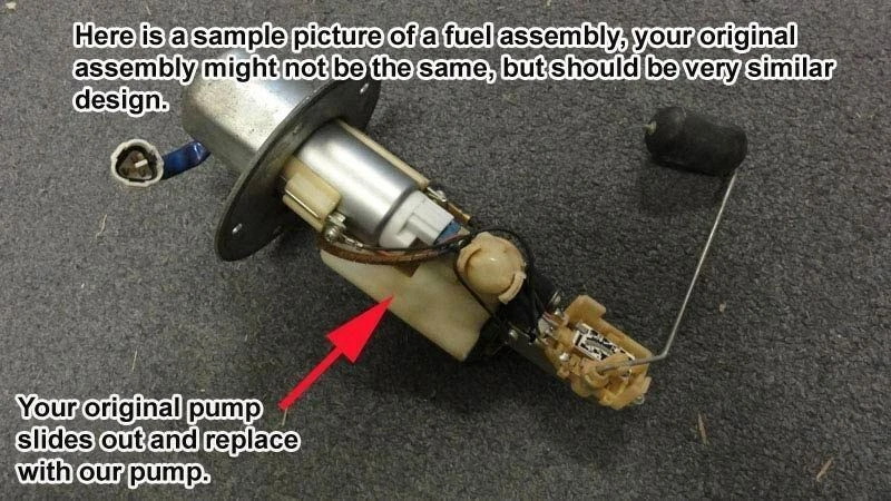 Bomba de combustible FPF para Suzuki GSXR1000 GSXR1000 2001-2006 Foto 2 de 4