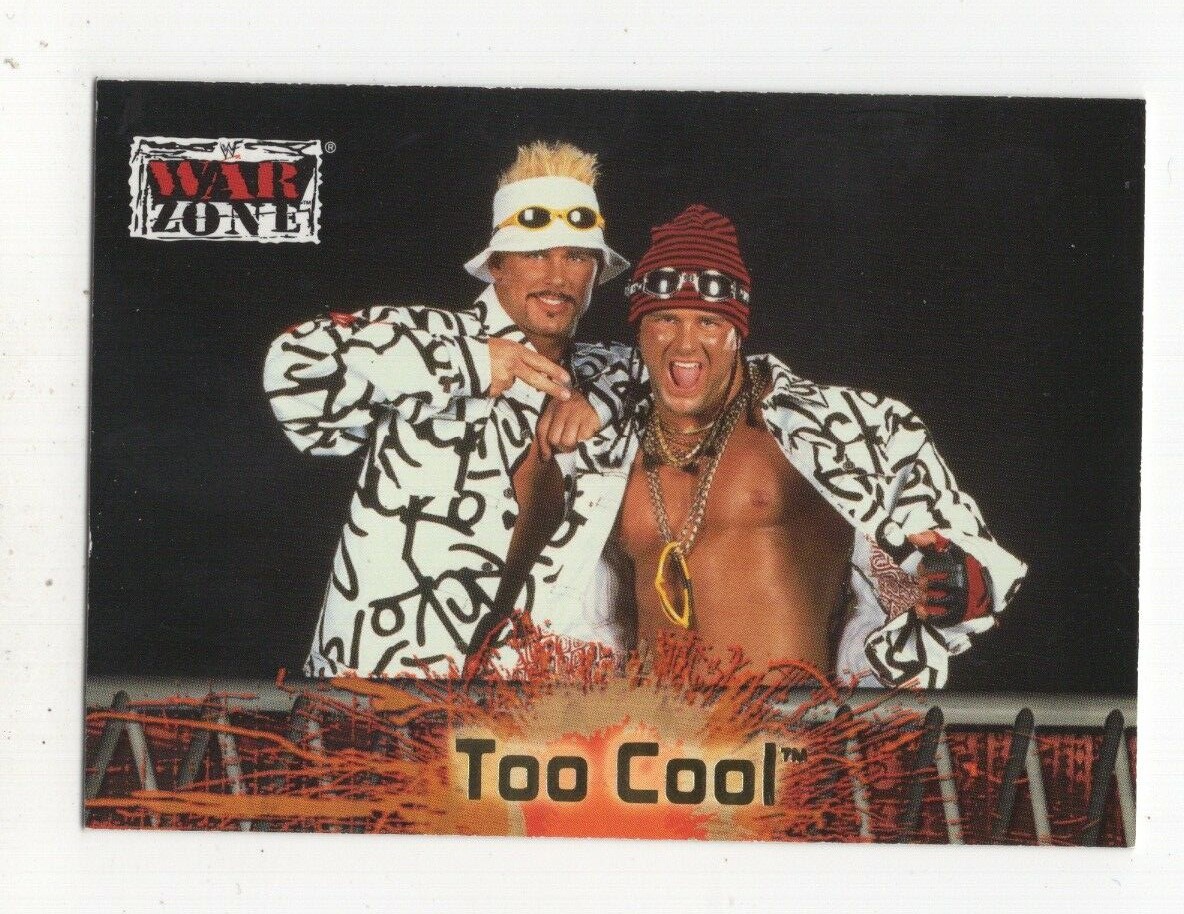 2001 FLEER WWF RAW IS WAR WRESTLING WAR ZONE TOO COOL #74