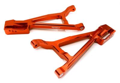 Integy Aluminum Front Lower Suspension Arms : Traxxas E-Revo 2.0 C28684RED