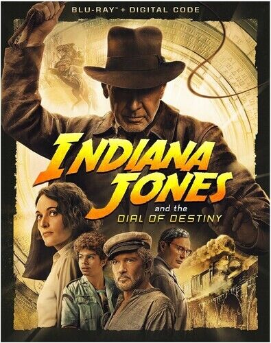 Indiana Jones and the Dial of Destiny (Blu-ray, 2023) Brand New Sealed
