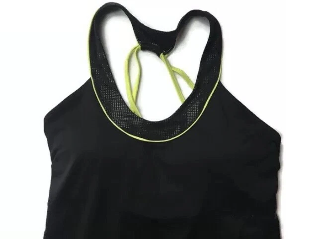 Kenneth Cole Reaction Activewear Sz Medium Women's Black Workout Athletic Top - Image 2 of 4