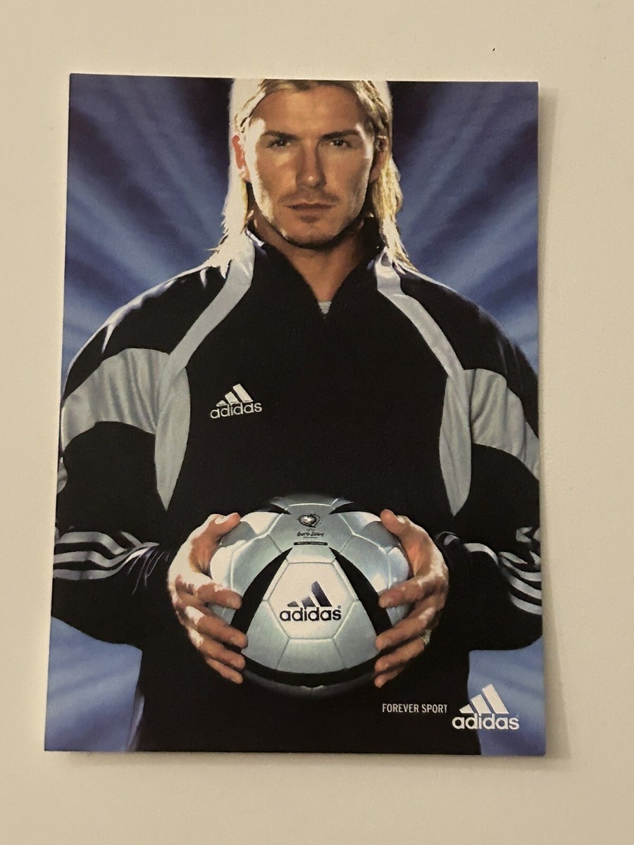 David Beckham Portugal Euro 1004 Official Ball Postcard -“New
