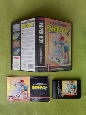 Videogame PAPER BOY Sega Mega Drive Megadrive Pal Version  