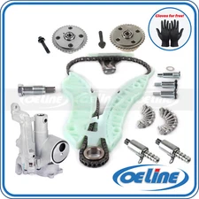 Timing Chain Kit Oil Pump for 07-12 Mini Cooper L4 1.6L VVT Sprockets Solenoid