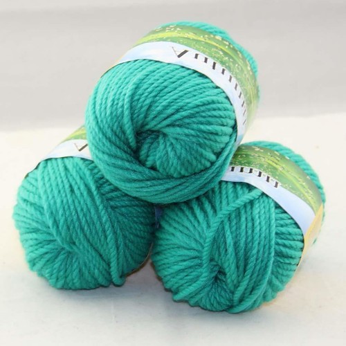 Sale DIY 3Balls x50g Quick Hand Knitting Wool Silk Yarn Warm Wrap Shawl Scarf 21