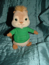 ALVIN AND THE CHIPMUNK SMALL THEODORE 6" CHIPMUNK PLUSH BEANIE SOFT TOY 2009 A