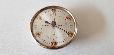 Altes Lufft  Barometer Luftdruck Wetterstation  Ø 85 mm 