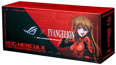 ASUS ROG Herculx EVA-02 Edition graphics card holder new unopened