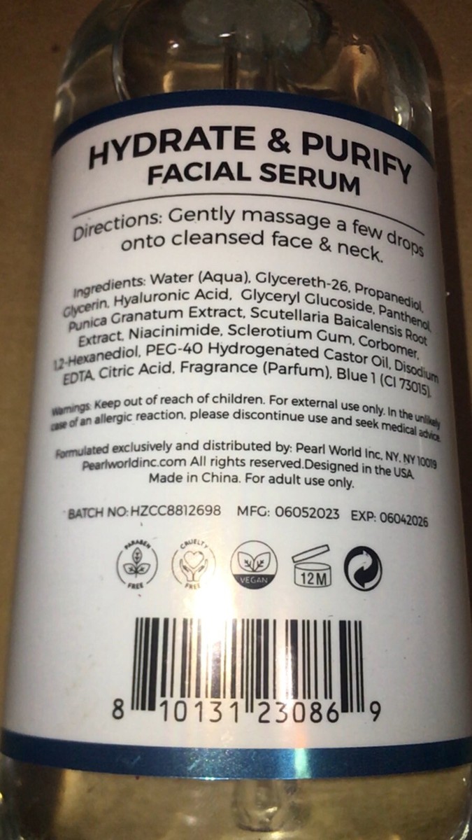 3x Luminous Silk Hyaluronic Acid Niacinamide Hydrate Purify