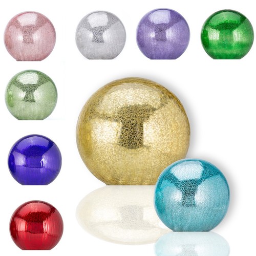 GAROZATION Springbrunnen Glaskugeln 2 Stück - 4cm Dekokugeln Für Wasserbrunnen