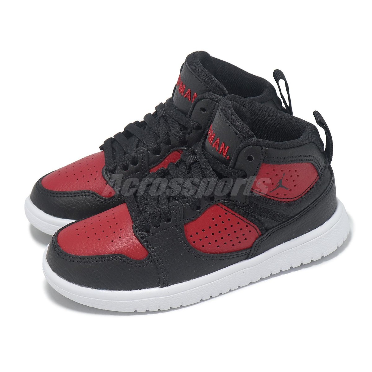 Nike Jordan Access PS Black Gym Red Kids Preschool Casual Shoes