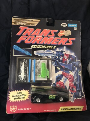 BF1 Transformers G2 Freccia Lamborghini Gig Takara Hasbro Sideswipe