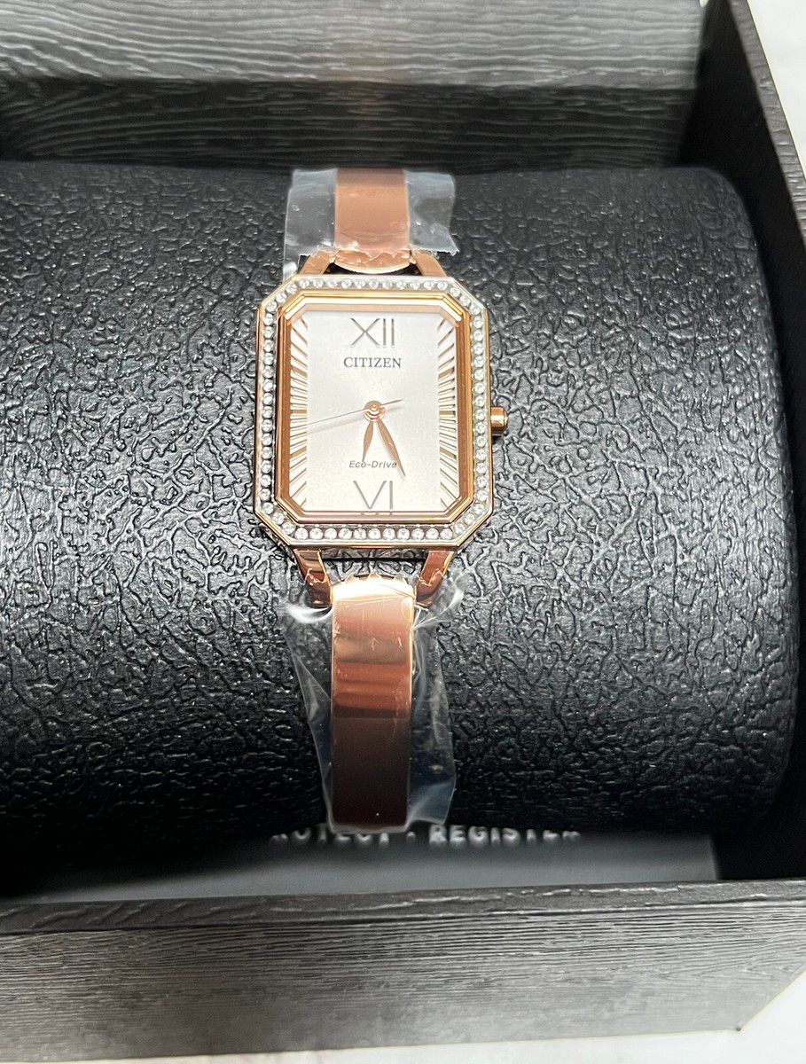 Citizen EM0983-51A Silhouette Bangle Rose Gold Tone  display picture 1