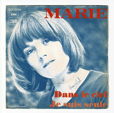 MARIE Schallplatte 7'' 45 Umdrehungen SP IM HIMMEL - ICH BIN ALLEIN - PATHE 00611847