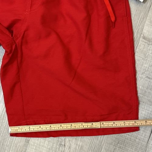 NWT Dolfin Mens Board Swim Shorts Red Size Medium Drawstring 7086 - Picture 18 of 21