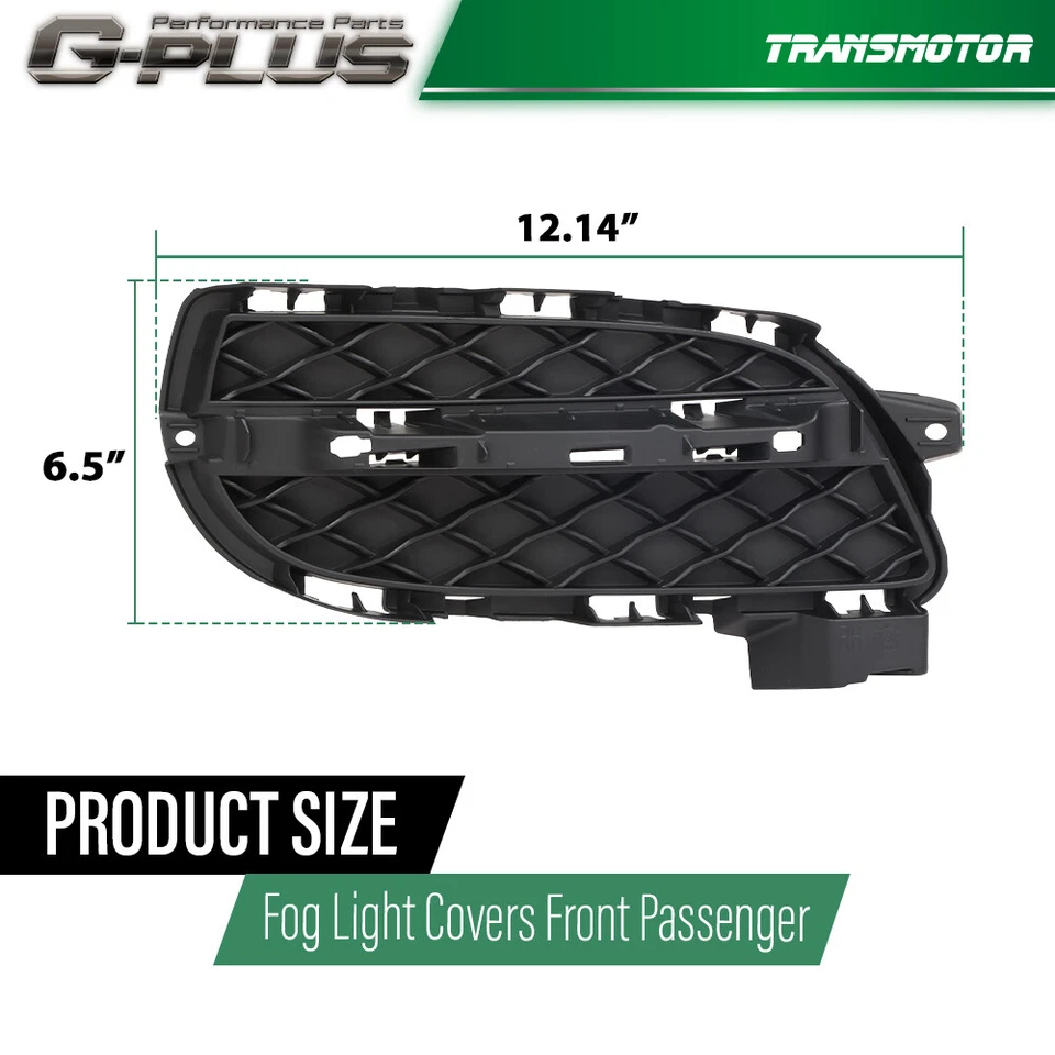 Cubierta de luz antiniebla para parachoques delantero derecho apto para 11-17 Jaguar XJR XJ C2D5681 Foto 3 de 4
