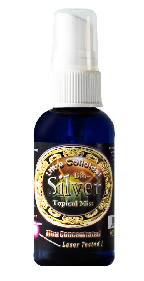 Ultra Colloidal Silver Spray  240 PPM 2 oz. by Silver Mountain Minerals.