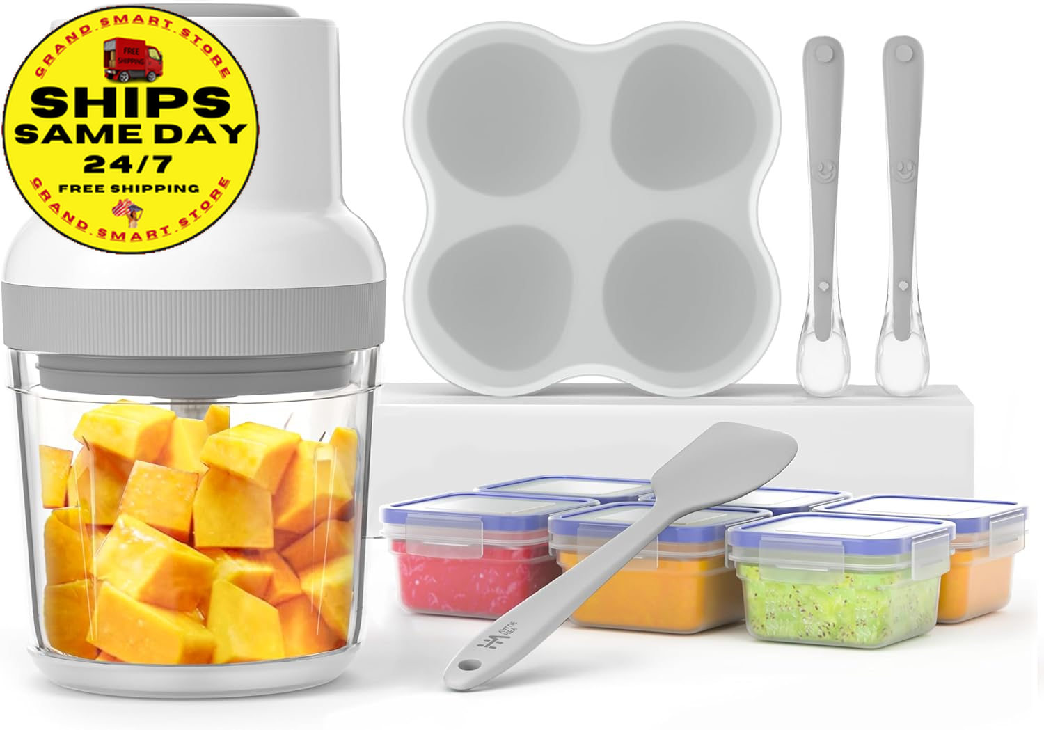 Baby Food Maker,  13-In-1 Baby Food Processor Set for Baby Food, Fruit, Vegatabl