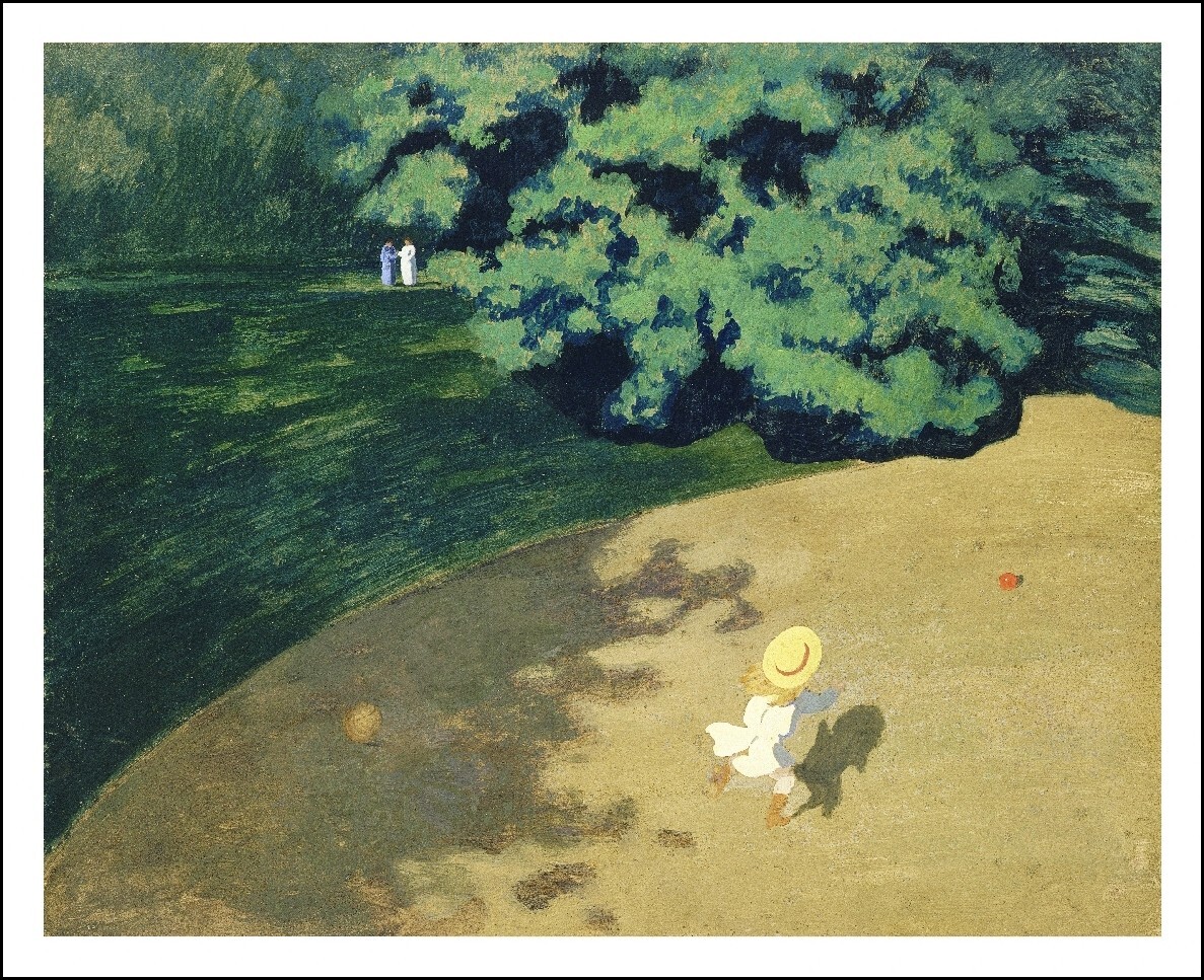 Poster Félix Vallotton Le Ballon | Lithographie d'art 50x60 cm pour salon