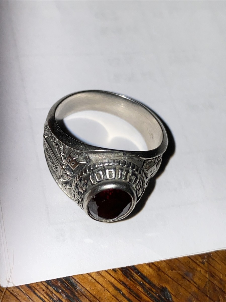 アクセサリー dale Senior School Class Ring 1983 1983 Vintage Ruby HIGH SCHOOL CLASS RING SIZE 9.5 | eBay