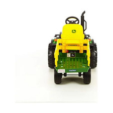 Kids Ride On John Deere Electric Battery Powered Tractor Trailer Childrens Car