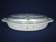 Vintage PYREX Starburst Constellation Divided...